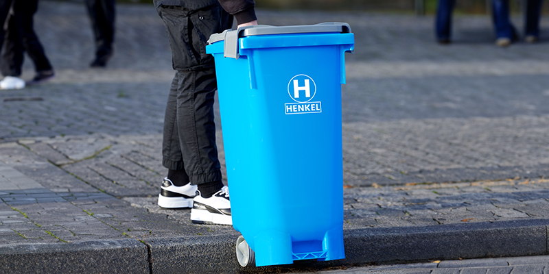 bac poubelle biodechet déchets organiques fond sphérique rond couvercle étanche huile graisse alimentaire
