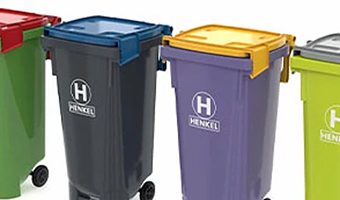 bac poubelle biodechet déchets organiques fond sphérique rond couvercle étanche huile graisse alimentaire