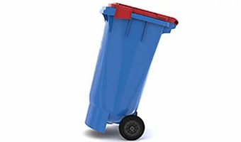 bac poubelle biodechet déchets organiques fond sphérique rond couvercle étanche huile graisse alimentaire